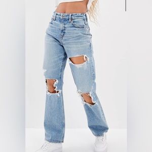 American Eagle Curvy 90s Straight Jeans - Size 6